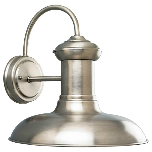 Progress Lighting Brookside Antique Nickel Barn Light