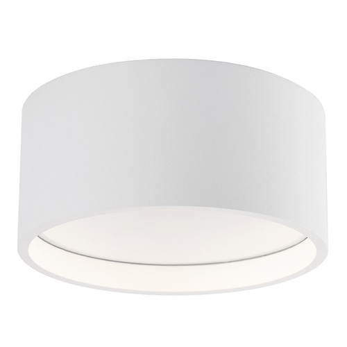 Modern White LED Flush Mount 3000K 750LM by Kuzco Lighting