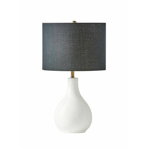 White Table Lamp by Craftmade Lighting