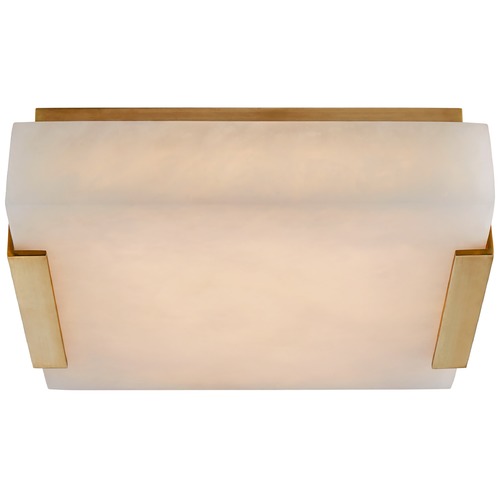 Visual Comfort Signature Collection Kelly Wearstler Covet Small Flush Mount in Brass by Visual Comfort Signature KW4114ABALB