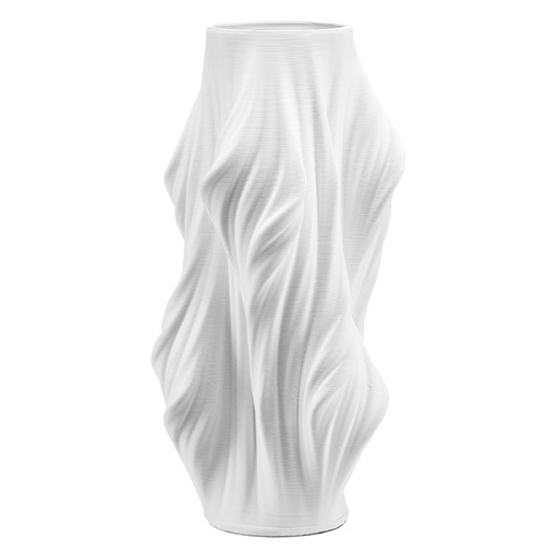 Currey and Company Yin White Vase
