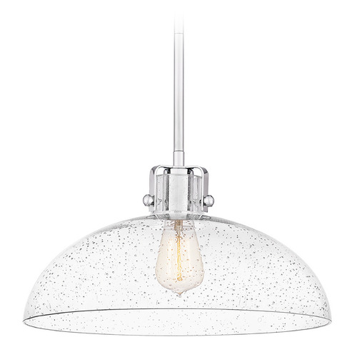 Quoizel Lighting Iona 14.75-Inch Pendant in Polished Chrome by Quoizel Lighting QP5360C