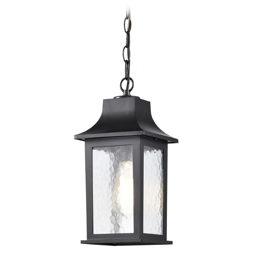 Nuvo Lighting Stillwell Matte Black Outdoor Hanging Light by Nuvo Lighting 60-5958