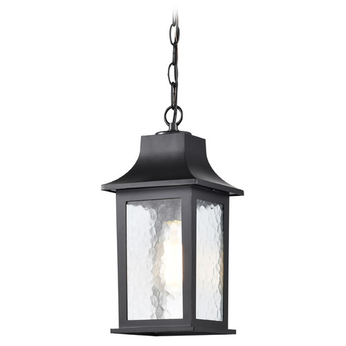 Stillwell Matte Black Outdoor Hanging Light by Nuvo Lighting