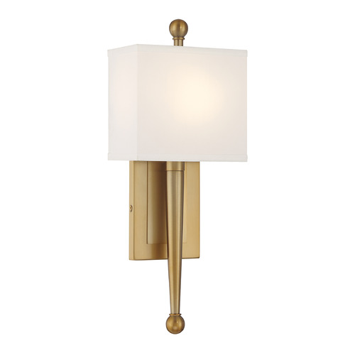 Crystorama Lighting Ardson Vibrant Gold Sconce