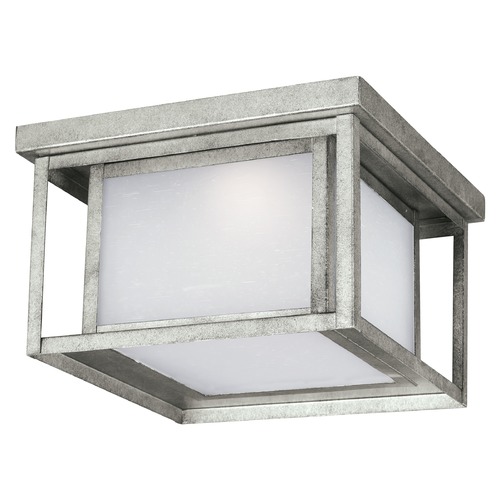 Generation Lighting Hunnington Weathered Pewter LED Flush Mount by Generation Lighting 7903997S-57