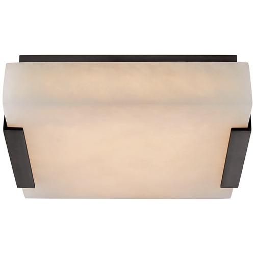 Visual Comfort Signature Collection Kelly Wearstler Covet Small Flush Mount in Bronze by Visual Comfort Signature KW4114BZALB