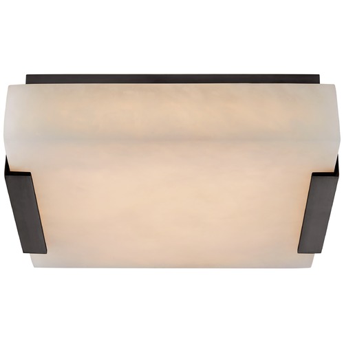 Kelly Wearstler Covet Small Flush Mount in Bronze by Visual Comfort Signature