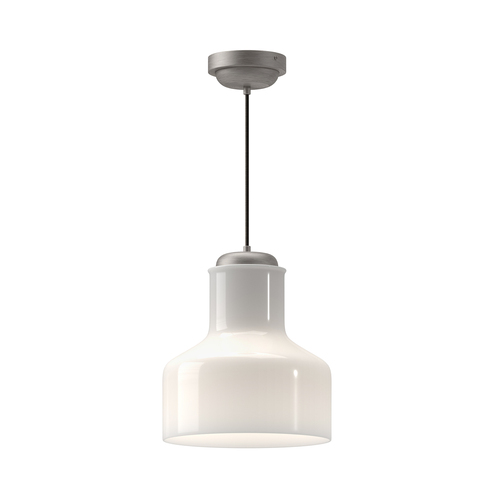 Alora Lighting Westlake Brushed Nickel Pendant Light with Bowl / Dome Shade