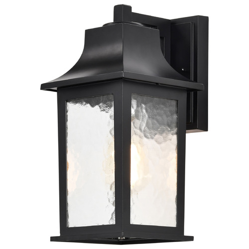 Stillwell Matte Black Outdoor Wall Light by Nuvo Lighting