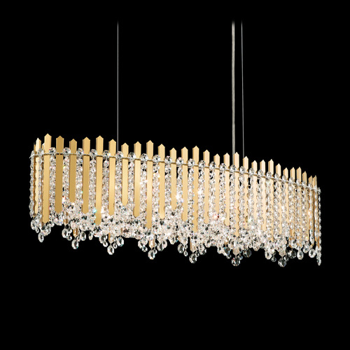 Schonbek Lighting Schonbek Worldwide Lighting Chatter Gold Mirror Island Light MX8340N-301O