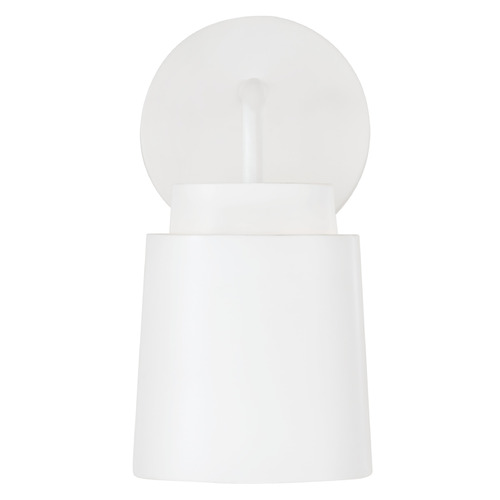 Capital Lighting Pratt Matte White Sconce