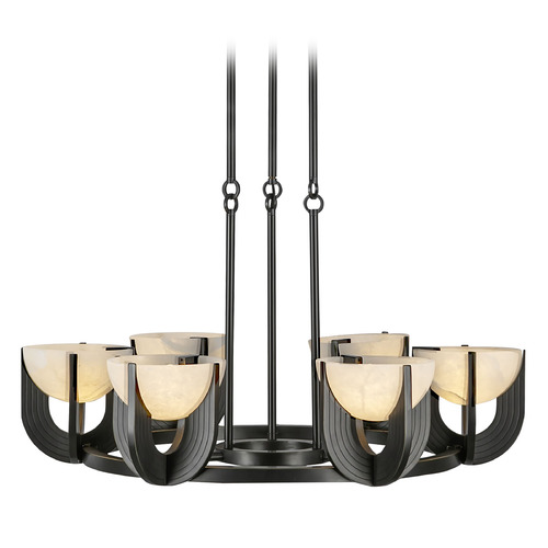 Alora Lighting Colette Urban Bronze LED Chandelier