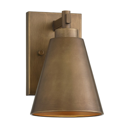 Savoy House Lighting Ryder Atlas Bronze Outdoor Wall Light
