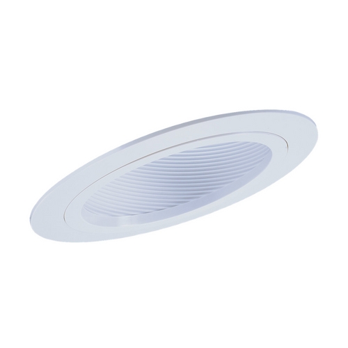 Generation Lighting 6-Inch Sloped Baffle Trim in White by Generation Lighting 1121-14