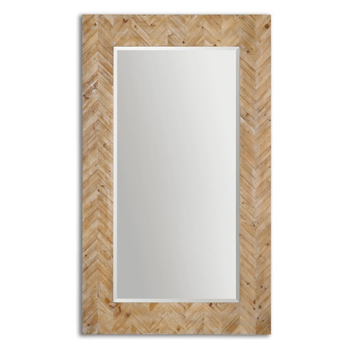 Demetria Oversized Wooden Mirror by Uttermost Lighting