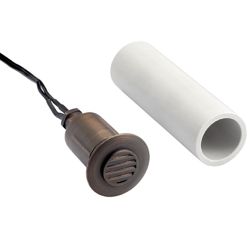 12V MR-8 Recessed In-Ground Louvered Trim in Centennial Brass by Kichler Lighting