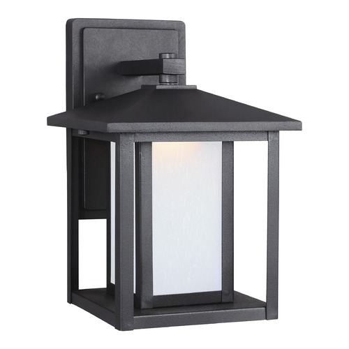 Hunnington Black LED Outdoor Wall Light by Generation Lighting