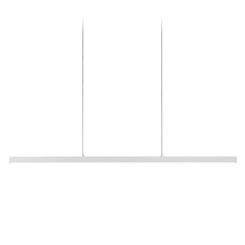 Modern White LED Pendant with Frosted Shade 3000K 1704LM by Kuzco Lighting