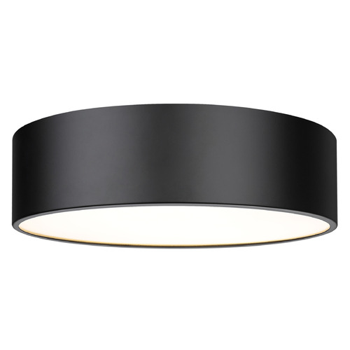 Harley Matte Black Flush Mount by Z-Lite