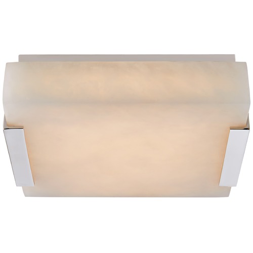 Kelly Wearstler Covet Small Flush Mount in Nickel by Visual Comfort Signature