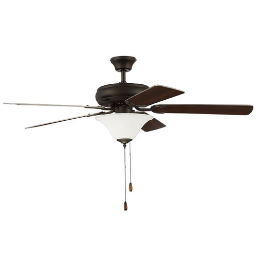Decorators Choice 52-Inch LED Fan in Espresso by Craftmade Lighting