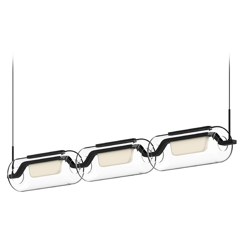 Hilo Black LED Linear Light by Kuzco Lighting