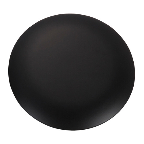 Minimalist Fan Blanking Plate in Black by Visual Comfort Fans