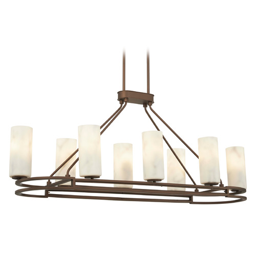 Minka Lavery Buchanan Hellenic Bronze Linear Chandelier by Minka Lavery 1678-755