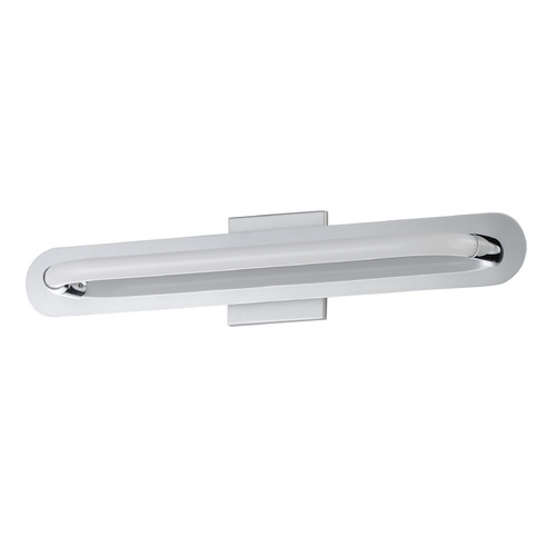 Loop Polished Chrome LED Vertical Bathroom Light by ET2 Lighting