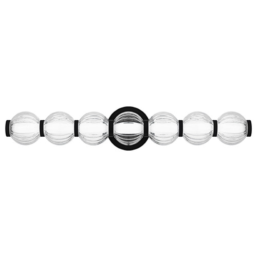 Quoizel Lighting Quoizel Lighting Elway Matte Black LED Vertical Bathroom Light PCELW8525MBK