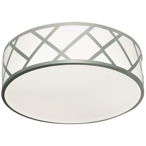 AFX Lighting Afx Lighting Haven Satin Nickel LED Flushmount Light HVNF17LAJUDSN