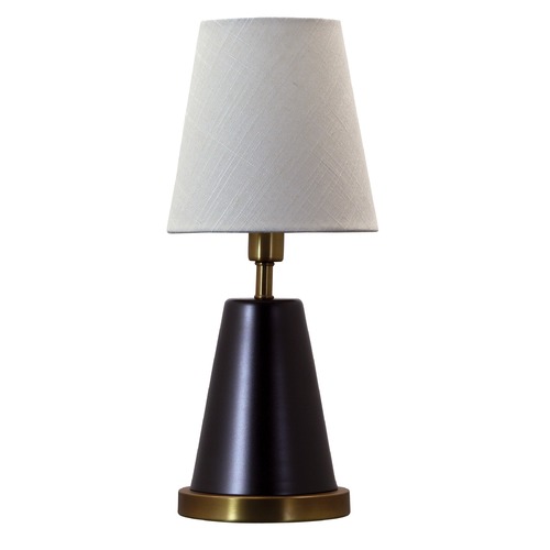 Geo Mahogany Bronze & Weathered Brass Accent Lamp by House of Troy Lighting