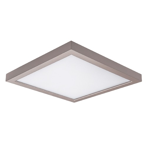 WAC Lighting Square Nickel LED Close-to-Ceiling Light by WAC Lighting FM-05SQ-930-NI