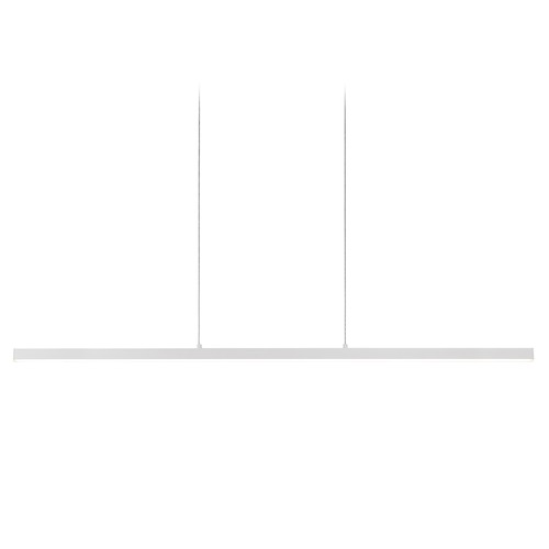 Kuzco Lighting Modern White LED Pendant with Frosted Shade 3000K 2207LM by Kuzco Lighting LP10356-WH