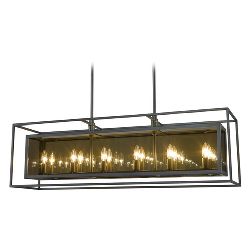 Z-Lite Infinity Misty Charcoal Linear Light by Z-Lite 802-44L-MC