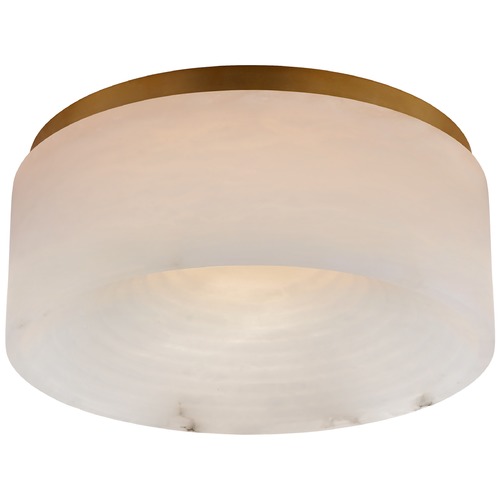 Visual Comfort Signature Collection Kelly Wearstler Otto Medium Flush Mount in Brass by Visual Comfort Signature KW4902ABALB