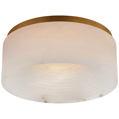 Kelly Wearstler Otto Medium Flush Mount in Brass by Visual Comfort Signature