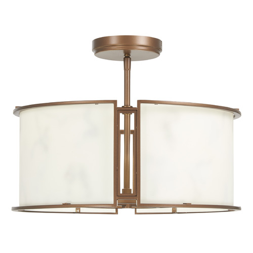 Minka Lavery Buchanan Hellenic Bronze Semi-Flush Mount by Minka Lavery 1679-755