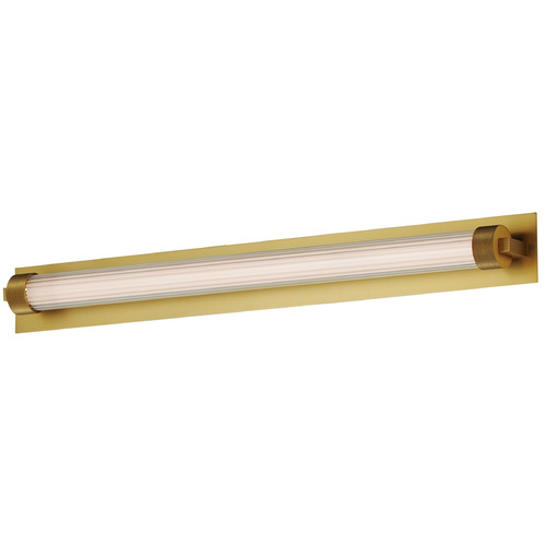 ET2 Lighting Doric Natural Aged Brass LED Vertical Bathroom Light by ET2 Lighting E23482-144NAB
