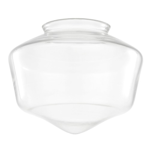 Design Classics Lighting Clear Glass Shade 6-Inch Wide - 3-Inch Fitter Opening GF6-CL