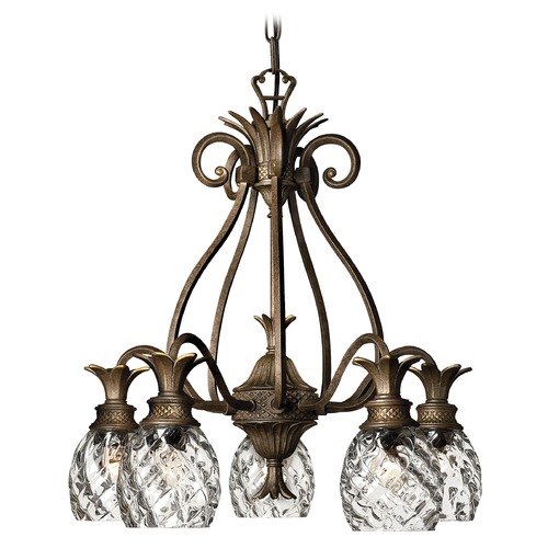 Hinkley Plantation 5-Light Chandelier in Pearl Bronze by Hinkley Lighting 4885PZ