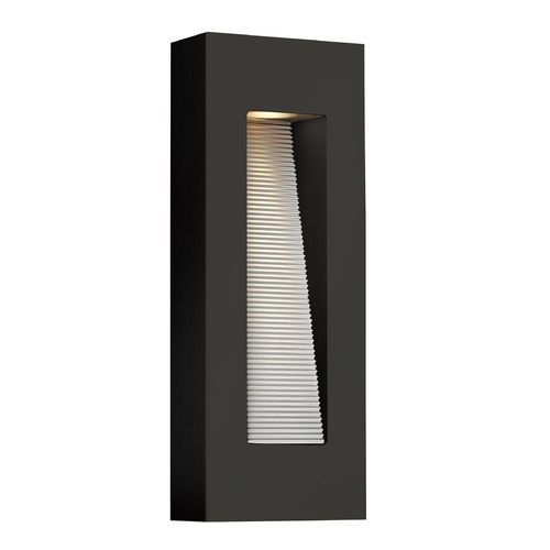 Hinkley Luna 16.25-Inch Satin Black Outdoor Wall Light by Hinkley Lighting 1668SK