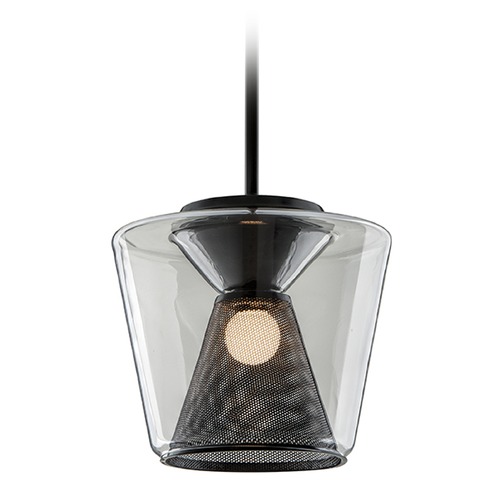 Berlin 12.50-Inch Gun Metal LED Pendant by Troy Lighting