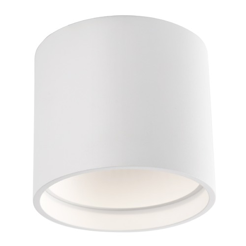 Modern White LED Flush Mount 3000K 950LM by Kuzco Lighting