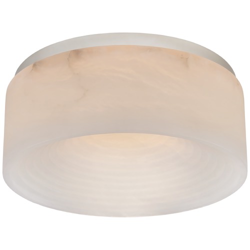 Kelly Wearstler Otto Medium Flush Mount in Nickel by Visual Comfort Signature