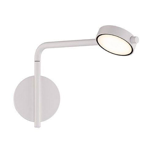 WAC Lighting Elbo 14-Inch 2700K Swing Arm Wall Light in White by WAC Lighting BL-73314-27-WT