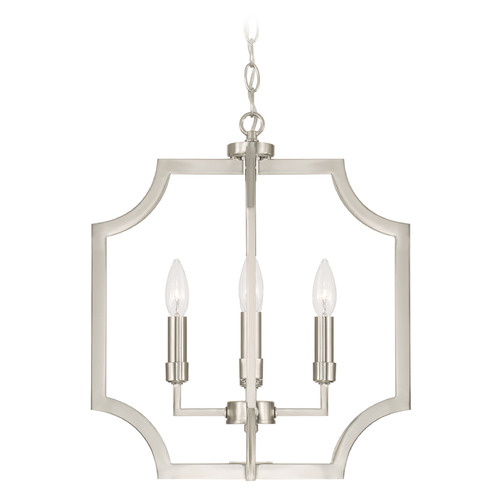 Capital Lighting Courtney Brushed Nickel Mini-Chandelier