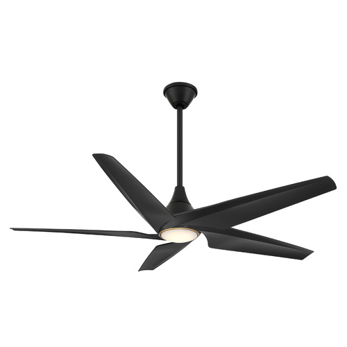 Switch 60-Inch Convertible LED Smart Fan in Coal by Minka Aire