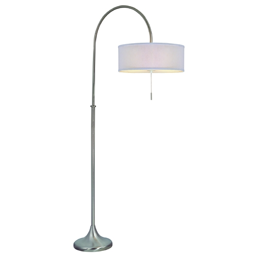 Design Classics Lighting Modern Lamp Base in Satin Nickel Finish DCL M6263-BASE-09
